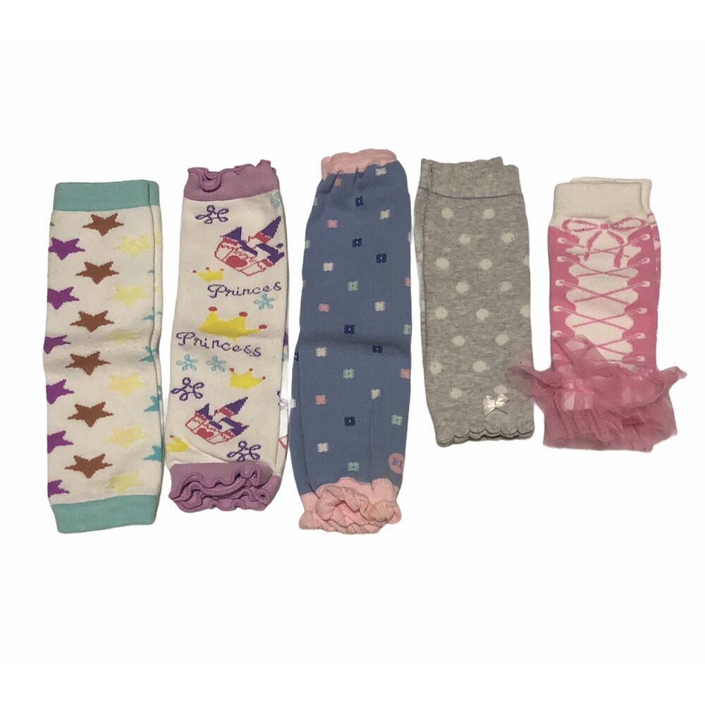 Baby Leg Baby Leggings Leg Warmers Star Princess Ballet Pink